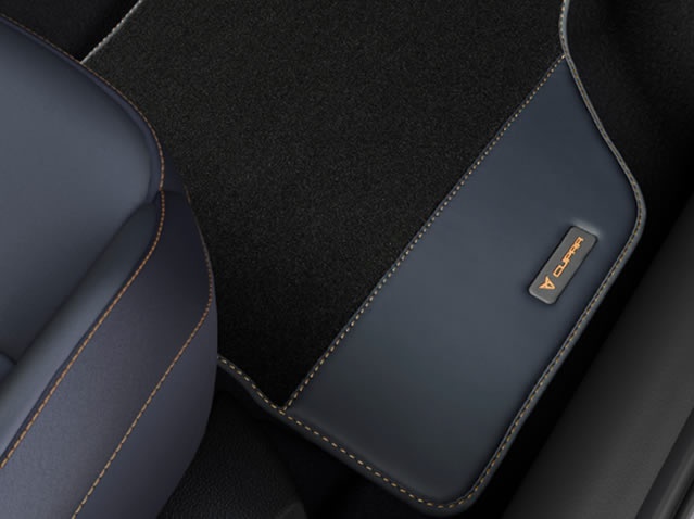 Tapis de sol CUPRA Bleu Essence