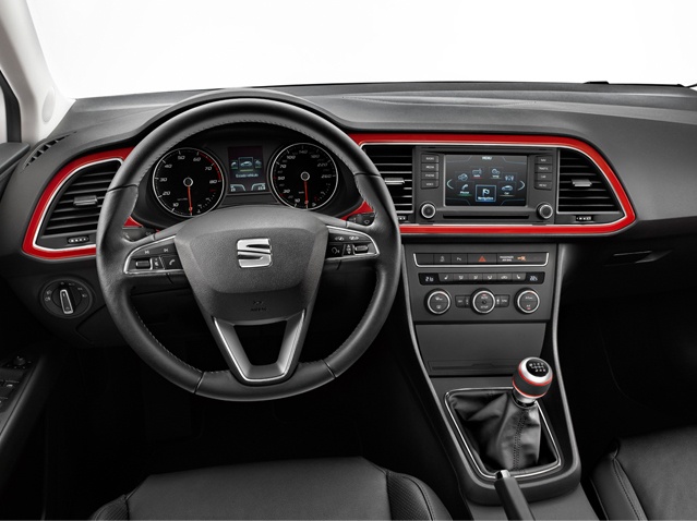 Décoration tablier rouge