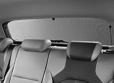 Rideau solaire arrière