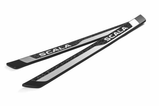 Seuil de porte illuminé