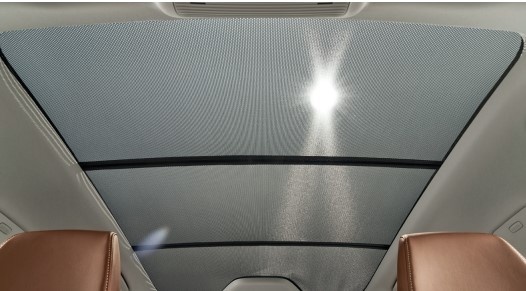 Pare-soleil pour toit panoramique