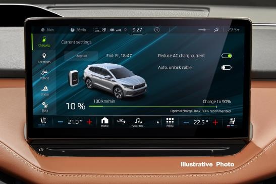 Option charge rapide Enyaq 60