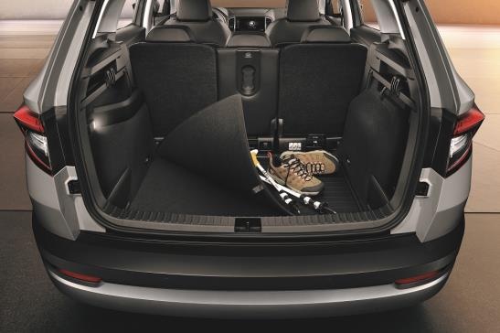 Tapis de coffre réversible