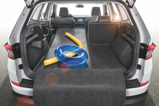 Tapis de coffre réversible