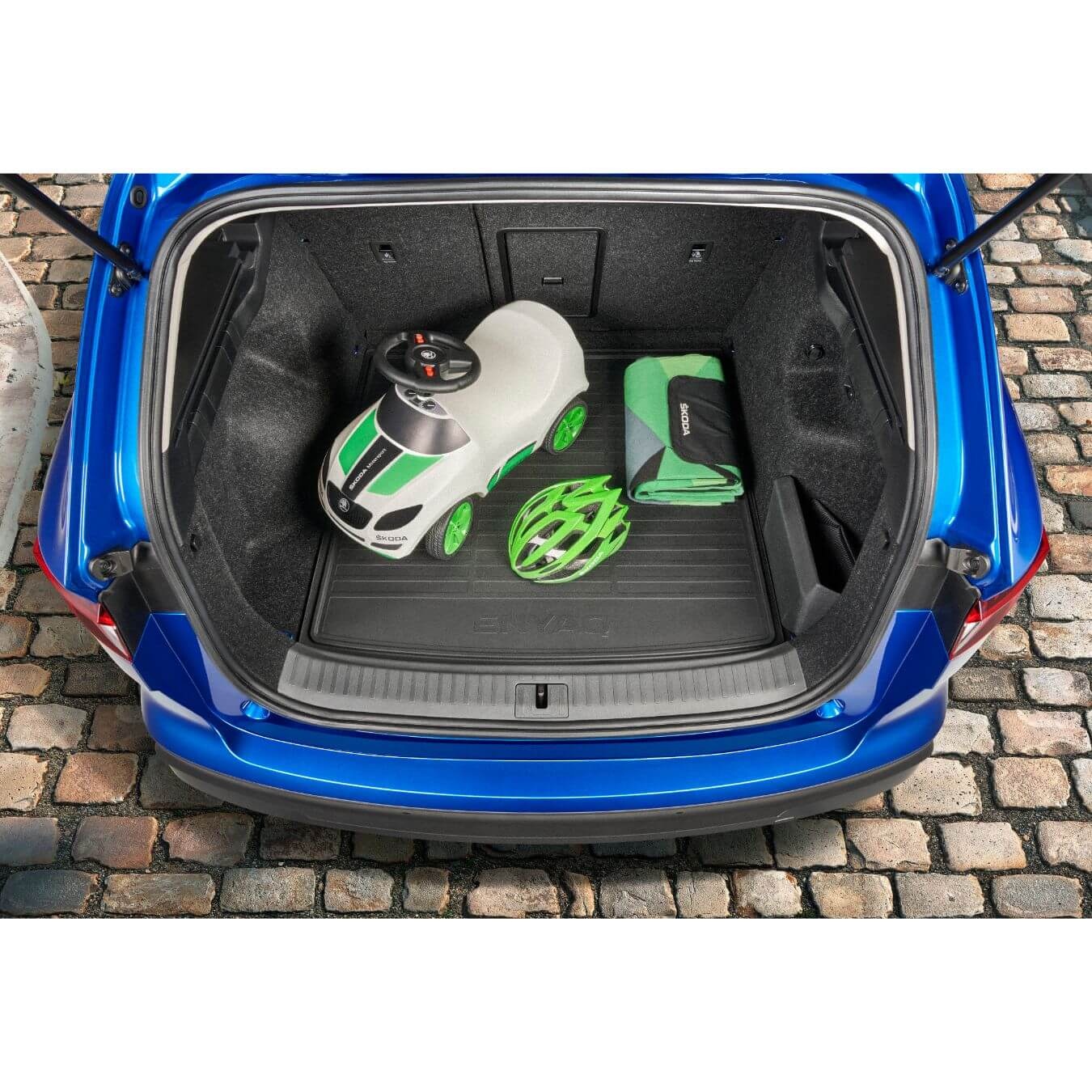 Tapis de coffre reversible