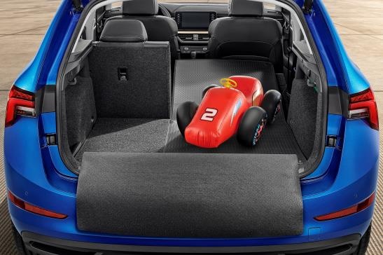 Tapis de coffre double face pliable