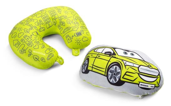 Oreiller de voyage pour enfant 2 en 1.