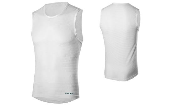 T-Shirt sans manche taille XS blanc