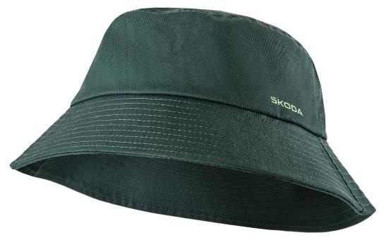 Chapeau en tissu taille L vert émeraude