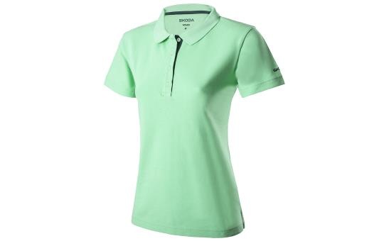 Polo Femme taille S vert électrique