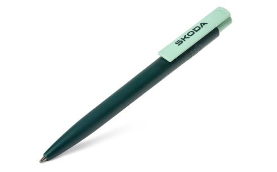 Stylo à bille écologique vert foncé