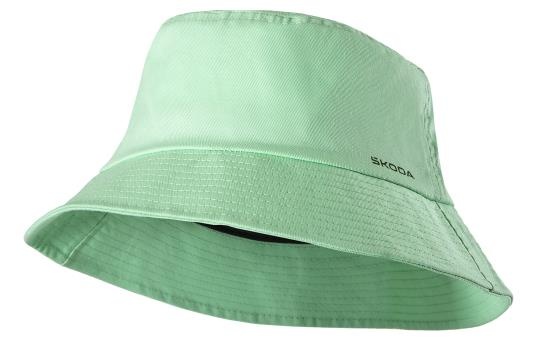 Chapeau en tissu taille M vert électrique