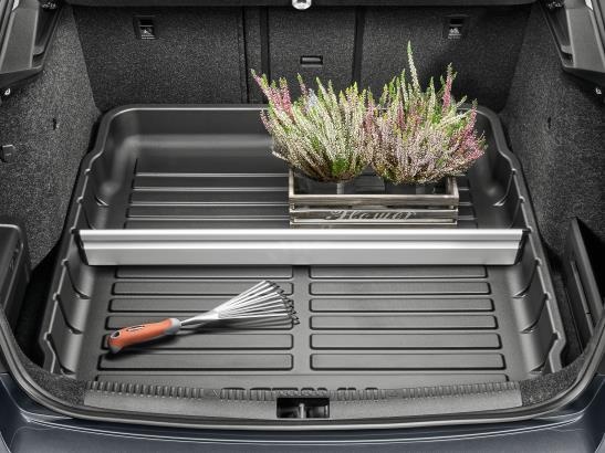 Partition en aluminium pour bac de coffre