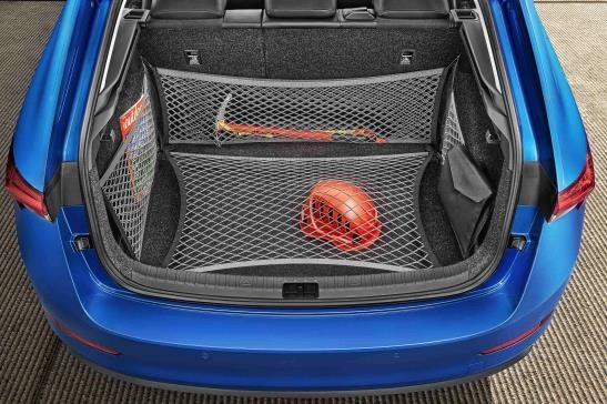 Filet de rangement pour coffre noir