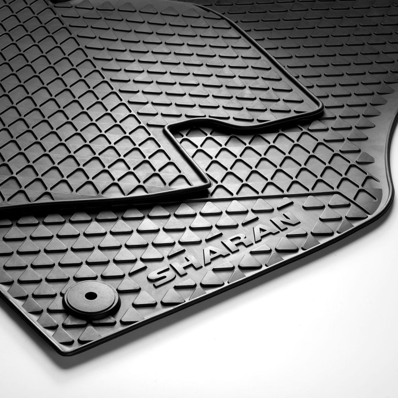 Jeu de 4 tapis caoutchouc Premium pour Sharan