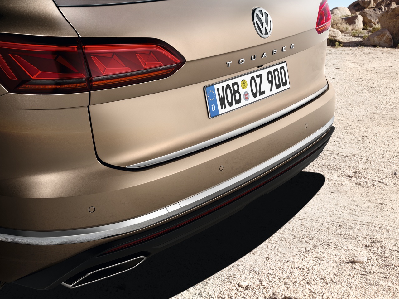 Baguette pour hayon chromée pour Touareg 2018