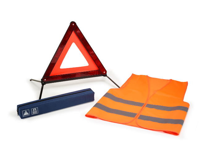 Kit de sécurité : triangle & gilet