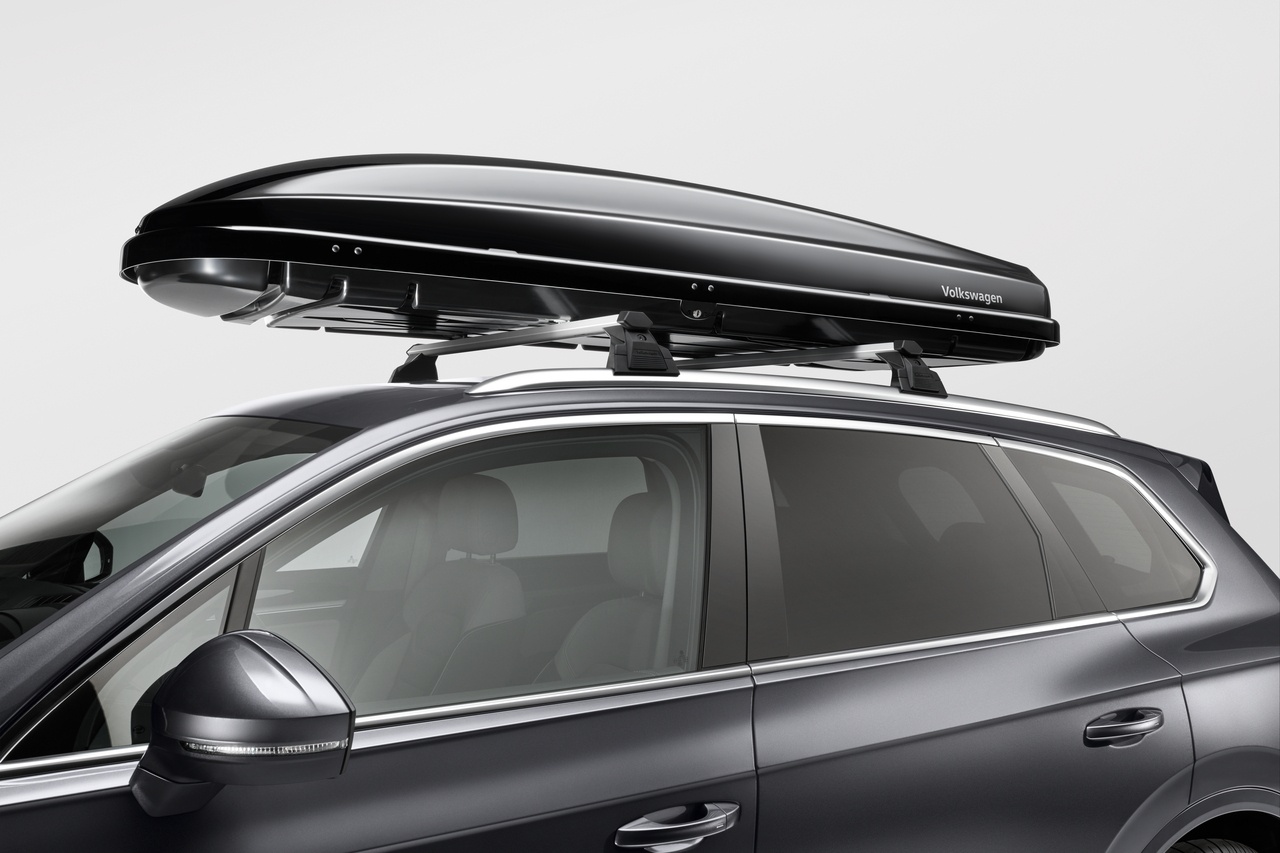 Coffre de toit 460L noir brillant