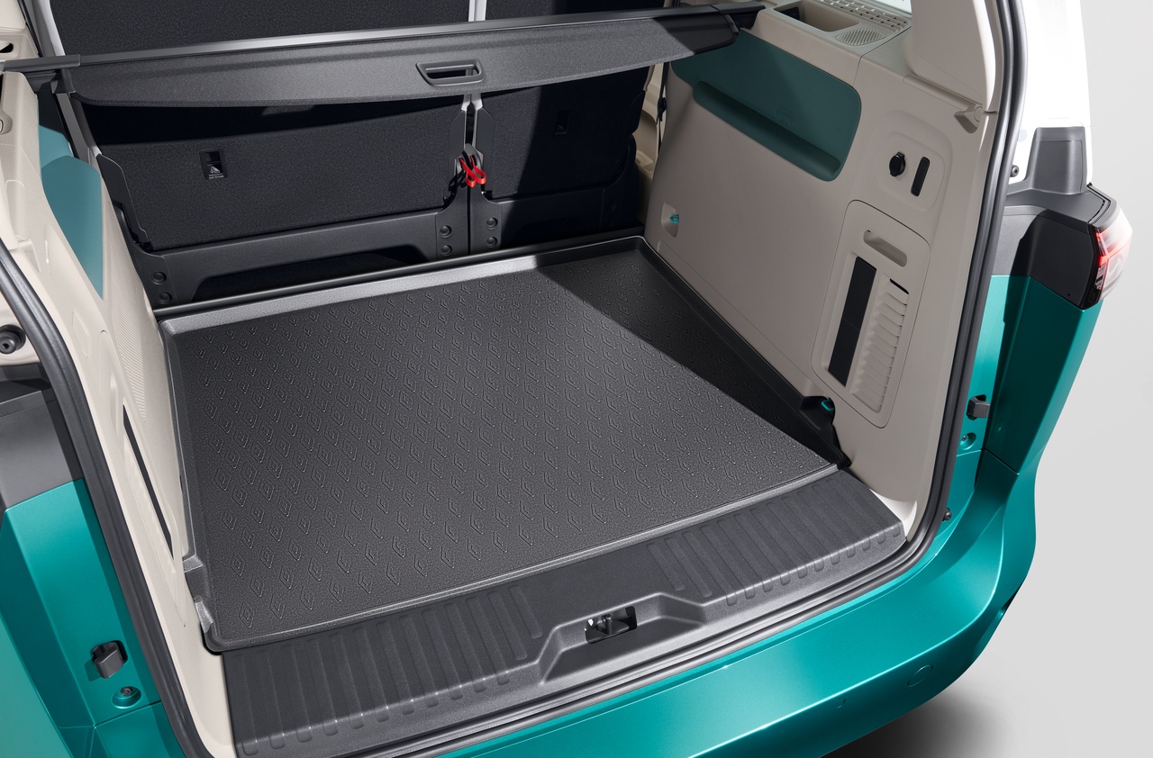 Tapis de coffre Noir, flexible, derrière la 2e rangée de sièges, 5 places