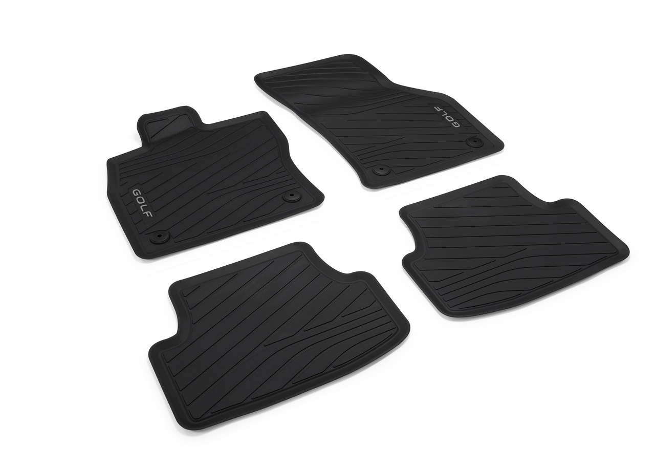 Jeu de 4 tapis caoutchouc Golf VIII