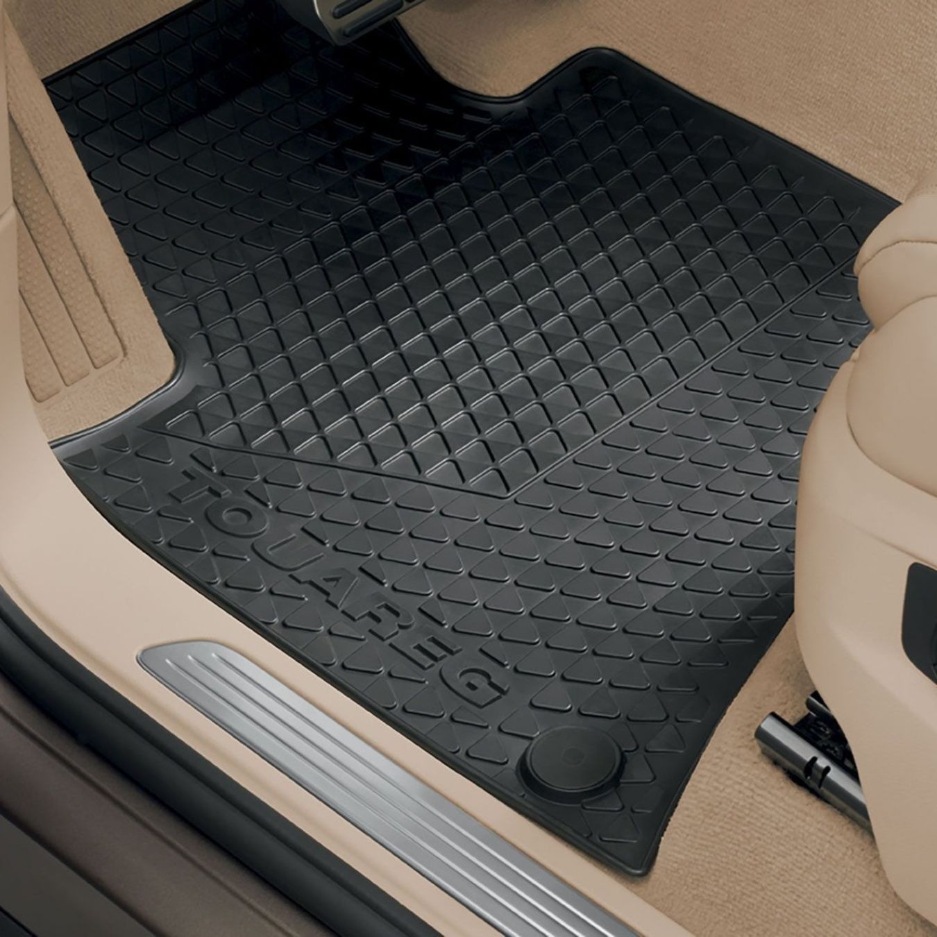 Jeu de 4 tapis caoutchouc Premium pour Touareg