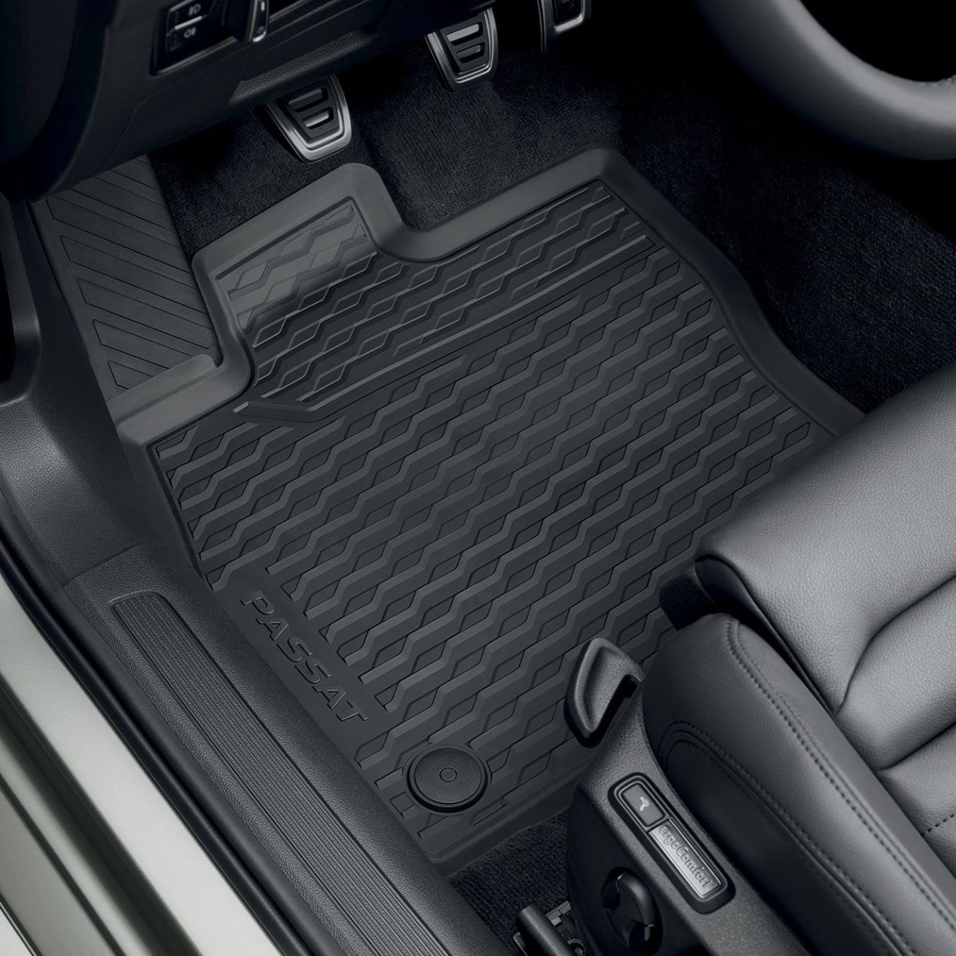 Jeu de 2 tapis caoutchouc Premium pour Passat Berline