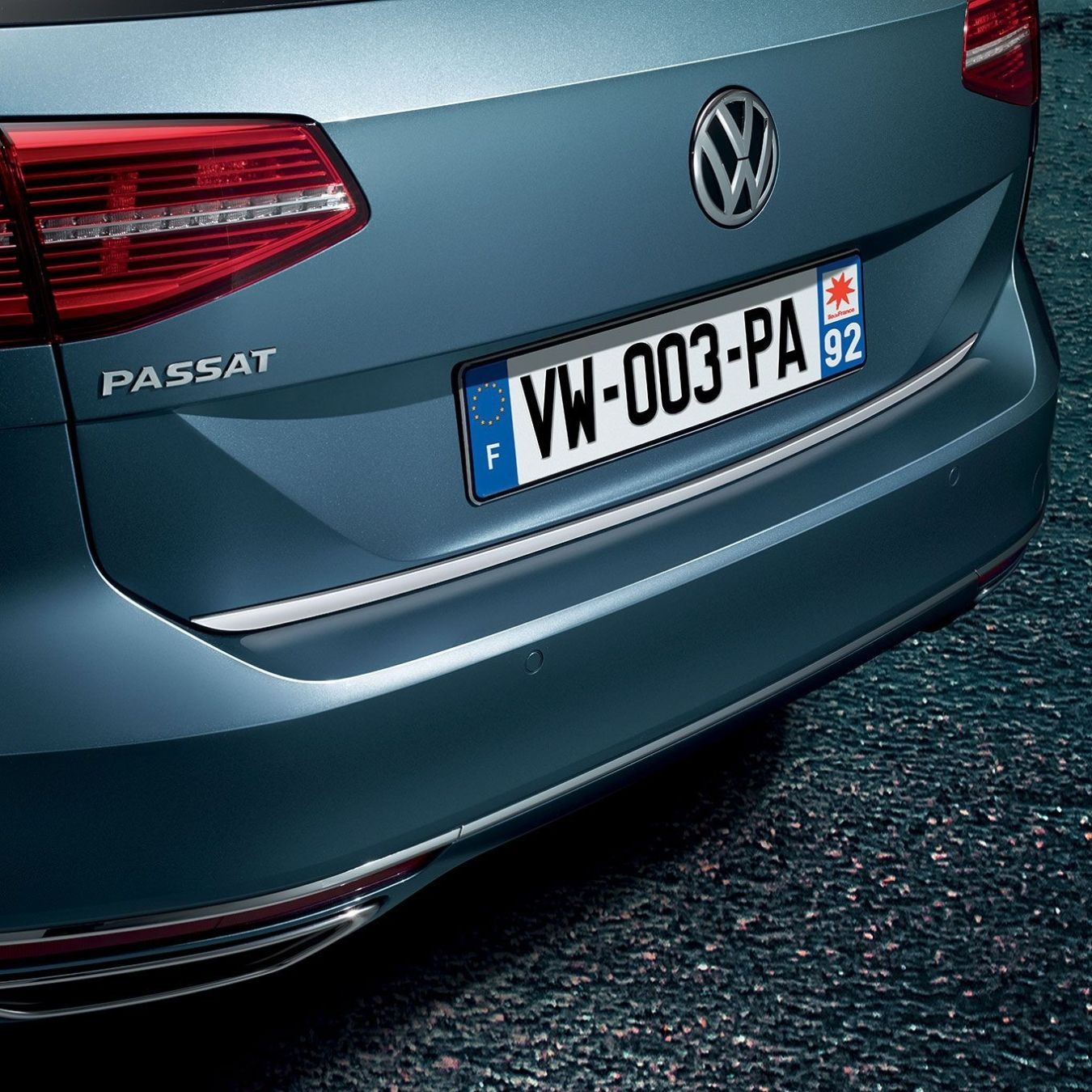 Baguette pour hayon chromée pour Passat SW