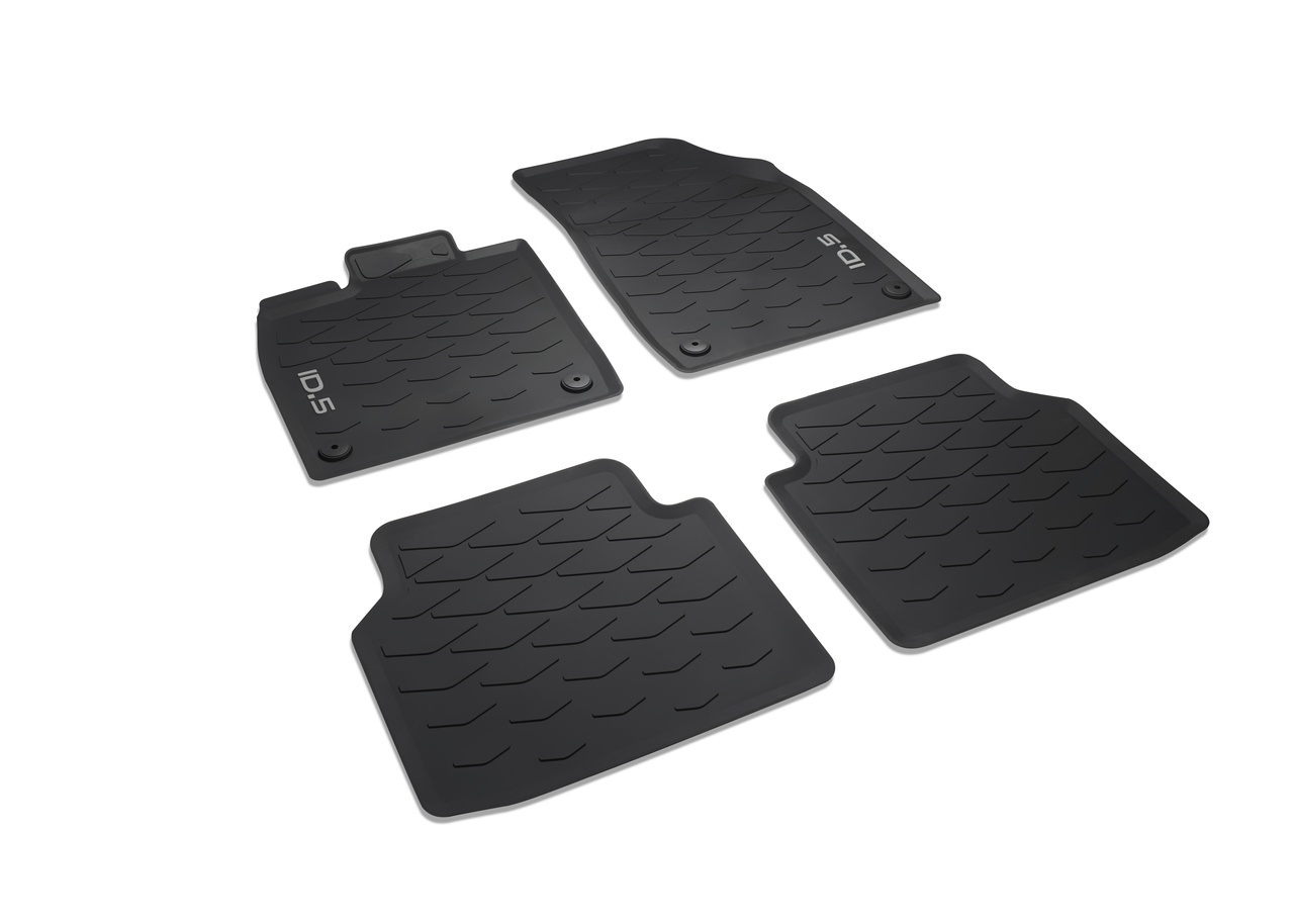 Jeu de 4 tapis caoutchouc ID.5