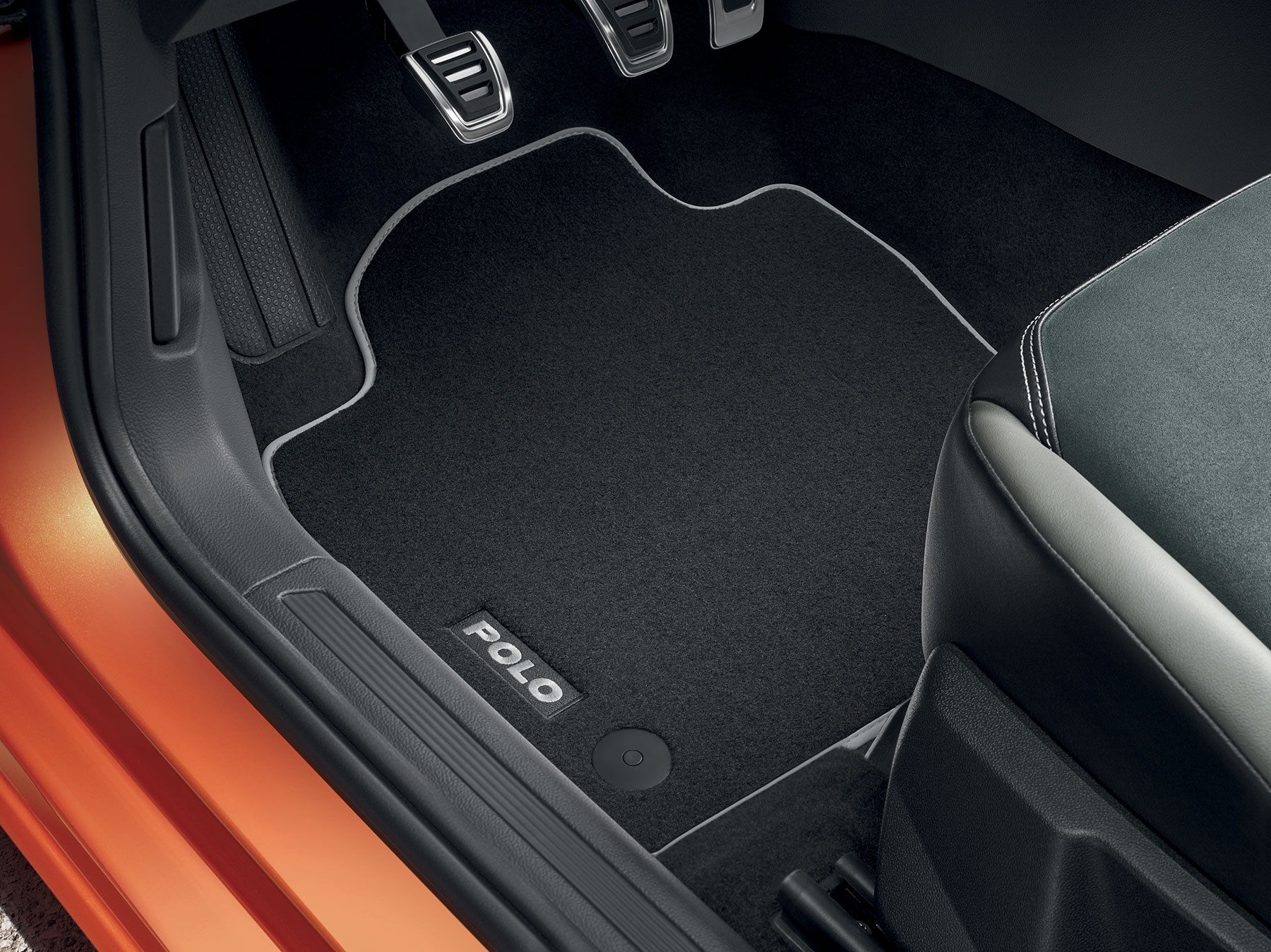 Jeu de 4 tapis textile Premium pour Polo