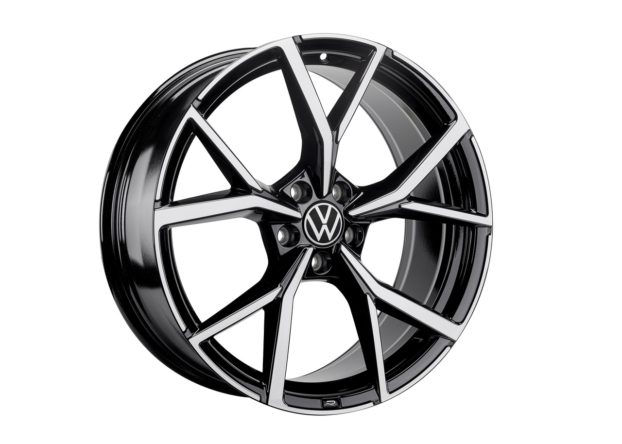 Jante en alliage léger 8,0J x 20 ET40, Estoril, noir finition diamantée