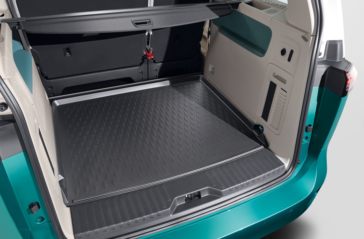 Tapis de coffre Noir, derrière la 2e rangée de sièges, 5 places