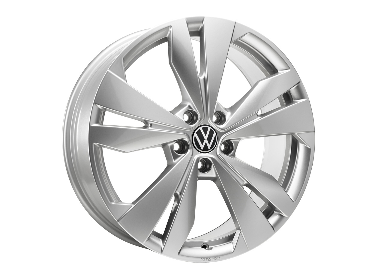 Jante en alliage léger 7,5J X 19 ET50, Loen, argent brillant