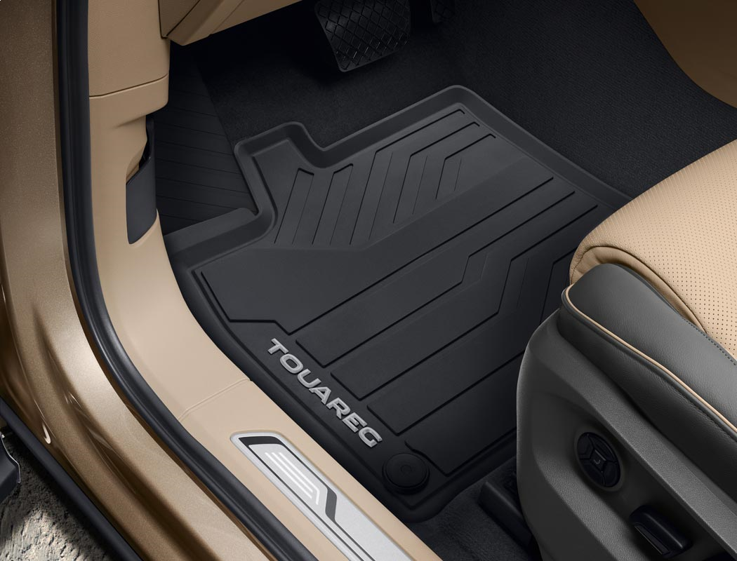 Jeu de 4 tapis caoutchouc Premium pour Touareg 2018