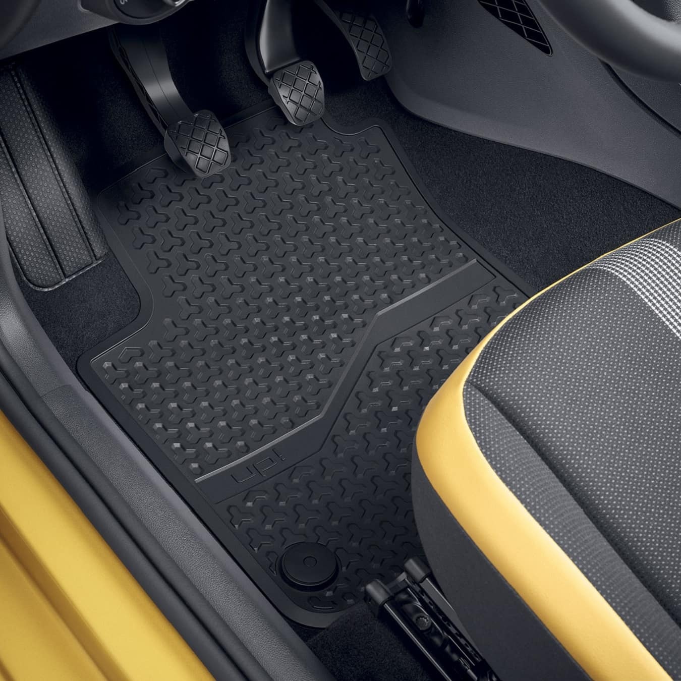 Jeu de 2 tapis caoutchouc Premium pour up!