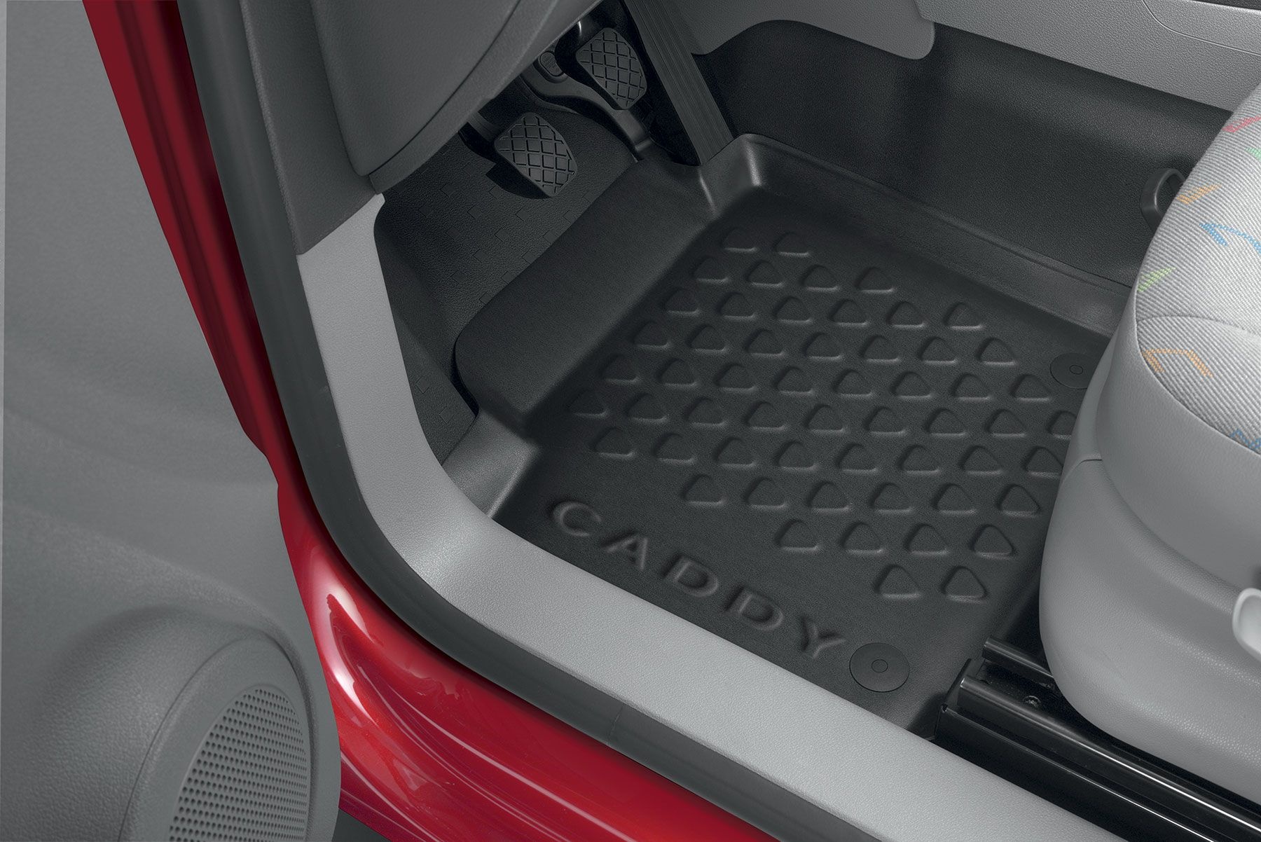 Tapis caoutchouc conducteur à bords relevés Caddy 4, Caddy Maxi 4