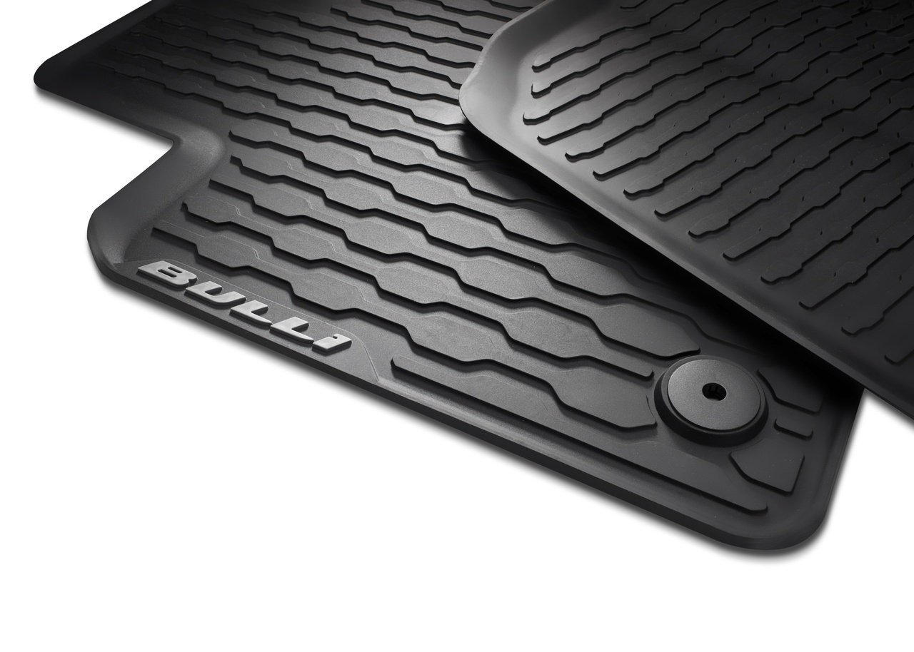 Multivan T7 - 2 tapis tous temps avant avec inscription "Bulli"