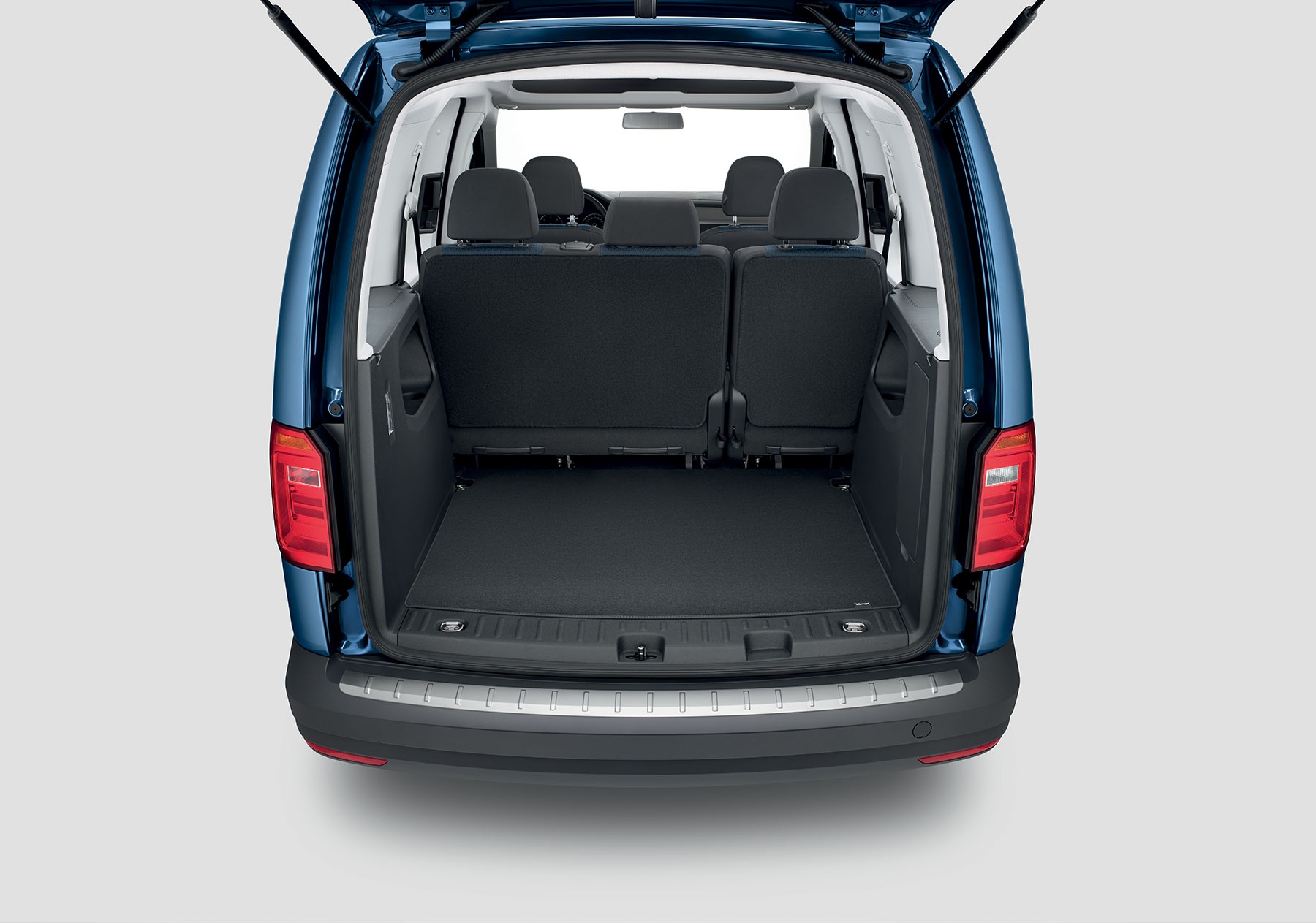 Protection pour seuil de chargement effet inox Caddy 4, Caddy Maxi 4