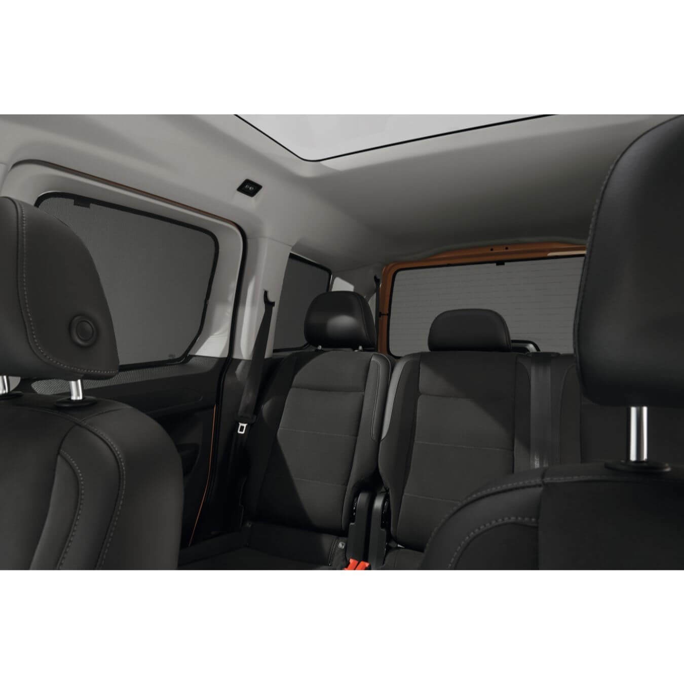 Pare soleil (kit) 5 pièces, glaces des portes arrière, glaces latérales du